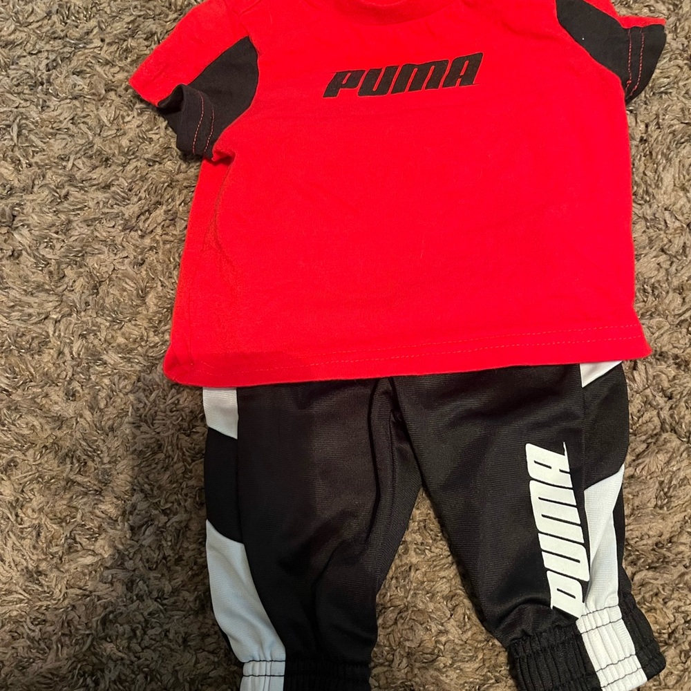Baby boy puma outfit